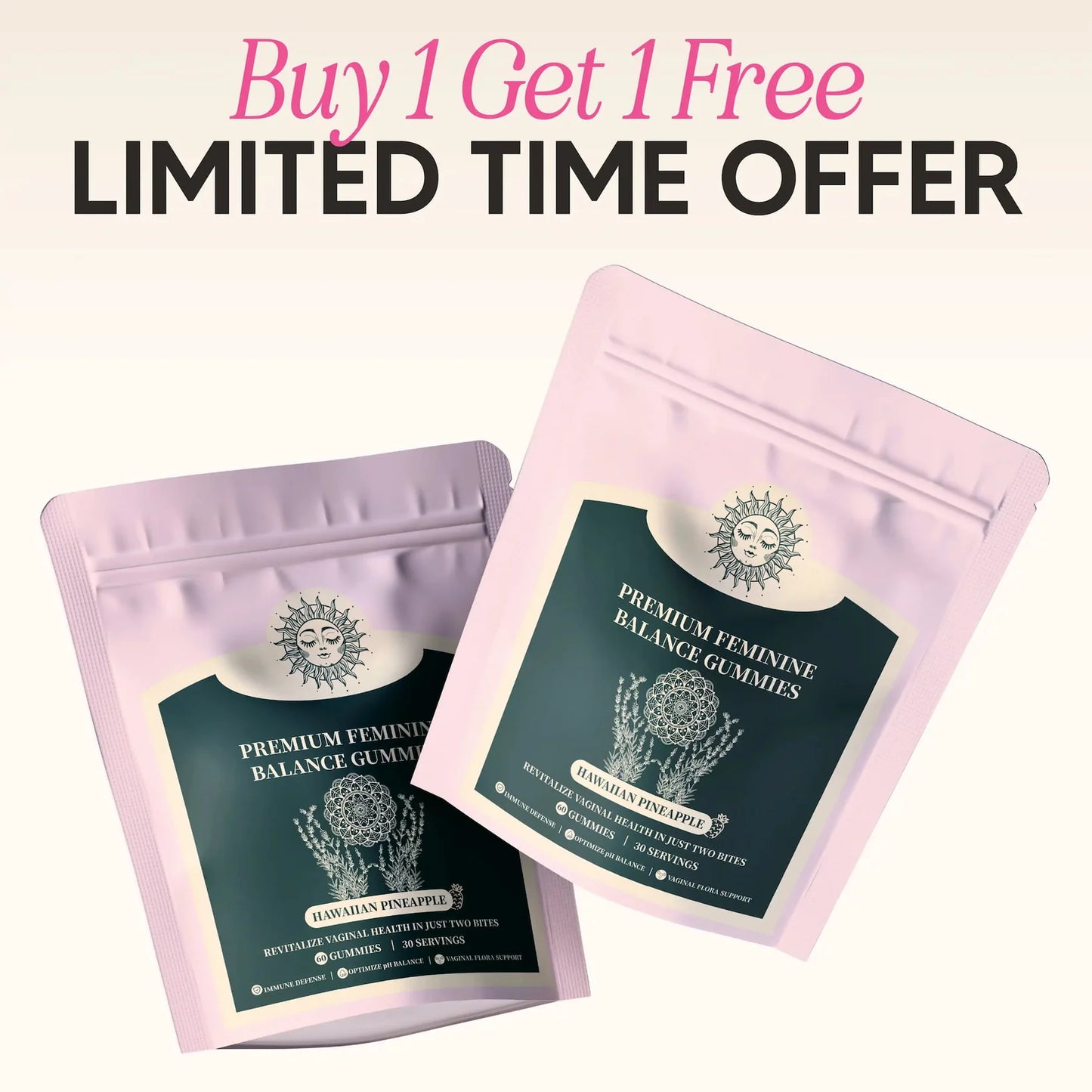 Feminine balance gummies