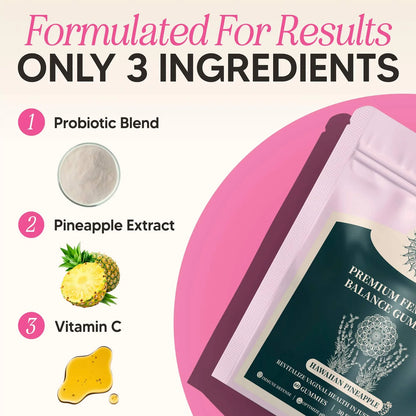 Feminine balance gummies